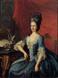 Anton Hickel Archduchess of Austria oil painting image